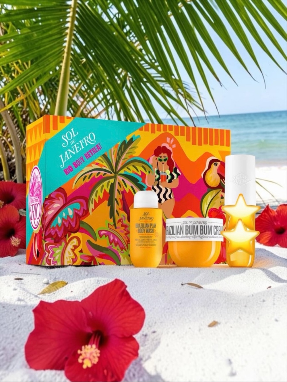 NIB Limited Edition Sol de Janeiro Rio Body Retreat Gift Set Cheirosa 62